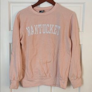 Nantucket Peach Sweater